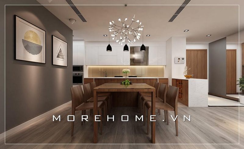 Mẫu bàn ăn đẹp MoreHome